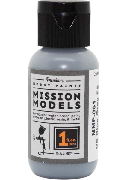 Models Misyon 30ML (1 Oz) Abd Mavi Gri FS35189 Modelleri MMP-061