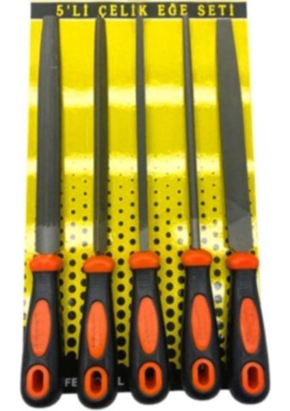5 Parça Çelik Eğe Seti