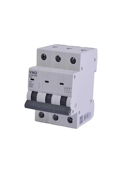 4VTB-3C50 Otomatik Sigorta 4,5ka C Tipi 3 Kutup 50A modelleri
