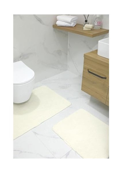 2li Kaydırmaz Paspası - Krem modelleri