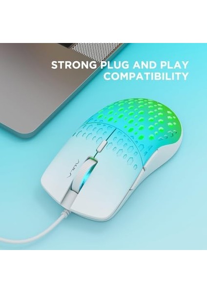 S11 Pro 3600DPI Rgb Optik Gaming Mouse Mavi fiyatları