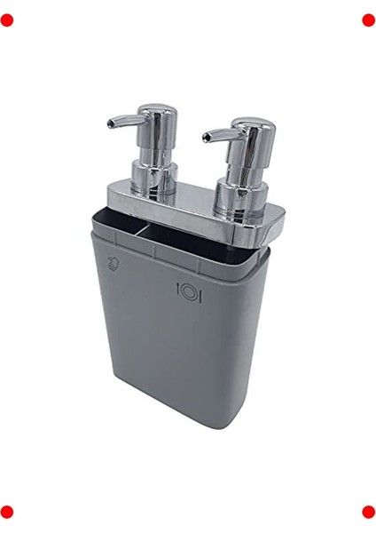 2'li Sıvı Sabunluk Seti, Modern Gri Tasarım fiyatları