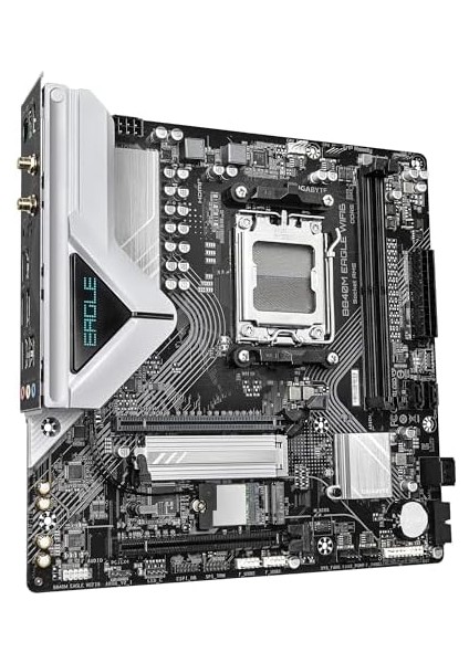 Gıgabyte B840M Eagle Wıfı6 LGA1851 Ddr5 7200MHZ(OC) Pcıe 5.0 M.2 Nvme Wifi 6 Gigabit Lan Matx Anakart modelleri