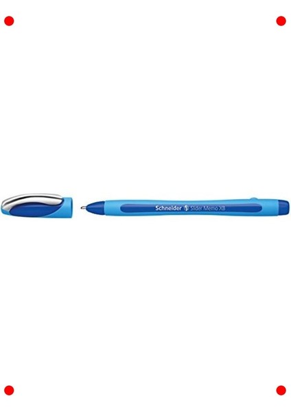 Mavi Kapaklı Tükenmez Kalem (Ekstra Kalın Uç)