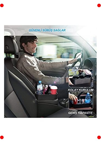 Koltuk Yanı Bardak & Telefon Tutucu Aparat fırsatları