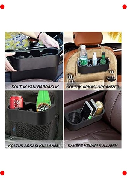Koltuk Yanı Bardak & Telefon Tutucu Aparat indirimleri