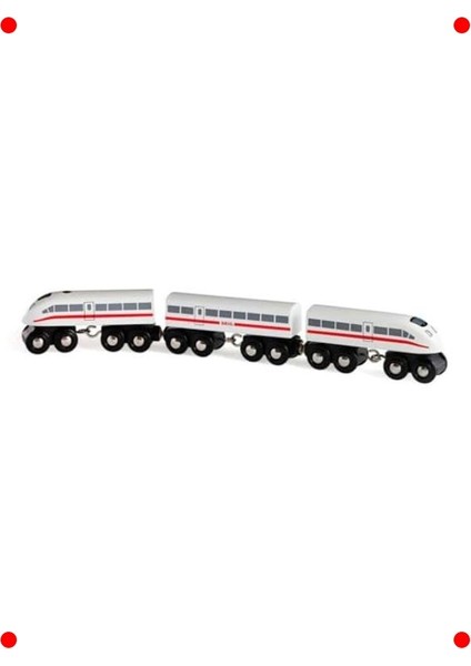 Ahşap Yüksek Hızlı Tren Oyuncak