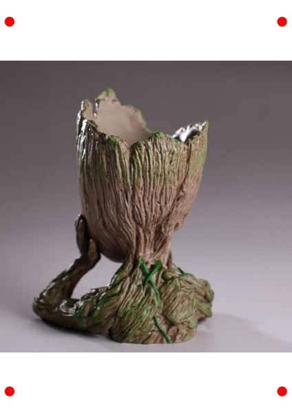 Sevimli Karakter Saksı & Kalemlik - Büyük 15 cm fiyatları