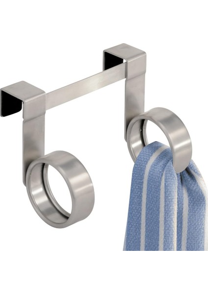 Havlu Askısı, Tezgah Altı Takılabilir Çelik,iki Bölmeli