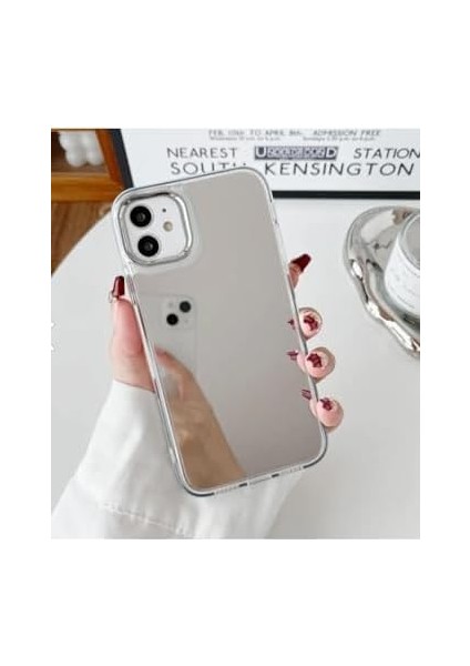 Go Aksesuar 11 ile Uyumlu Aynalı Tasarım Darbe Önleyici Silikon Kılıf fiyatları