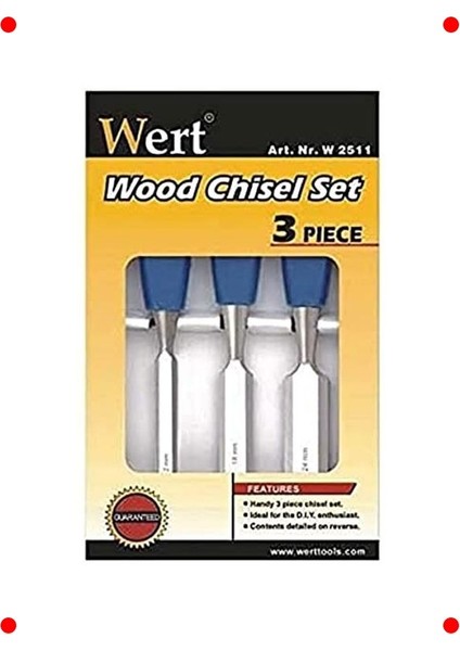 Ahşap Oyma Iskarpela Seti - Profesyonel Kalite