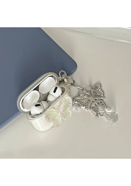 Apple Airpods Pro 3 Kılıf Işıltılı Kelebek indirimleri