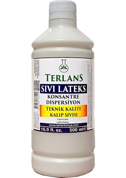 Sıvı Lateks Konsantre Kalıp Sıvısı 500 ml Teknik Kalite