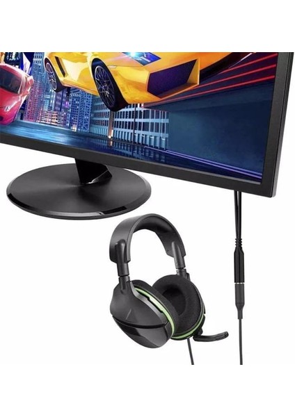 Tek Girişli Kulaklığı Bilgisayara Bağlama, Kulaklık ve Mikrofon Ayırıcı, 1 Dişi 2 Ekek 3.5mm Jak Mikrofonlu Kulaklık Ayırıcı, Çevirici Aux 3.5mm Stereo Dişi x 2 Stereo Erkek Kulaklık Ayırıcı fiyatları