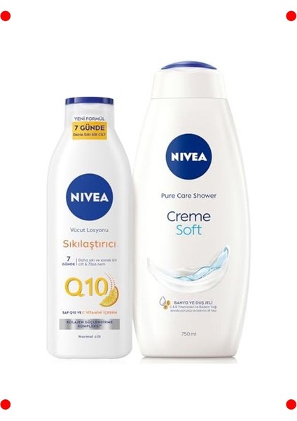 Duş Jeli ve Sıkılaştırıcı Vücut Losyonu Seti