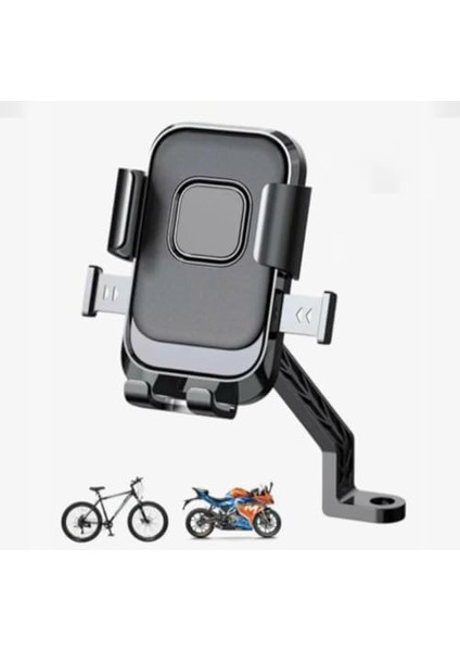 Motor,motosiklet,bisiklet, Için 360 Derece Dönebilen Dikiz Aynası Versiyonu Telefon Tutucu Aparat fiyatları