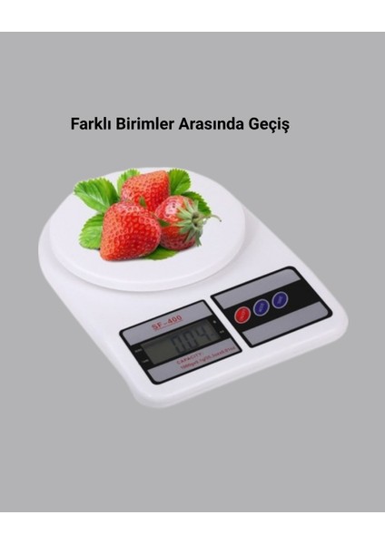 Yzlal LCD Ekranlı Hassas Dijital Mutfak Terazisi – 5kg Kapasite, 1g Hassasiyet fırsatları