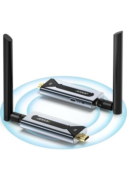 Kablosuz HDMI Sistemi 5.8g 150 Metre Menzil Kesintisiz Akış EH-WD9910 fiyatları