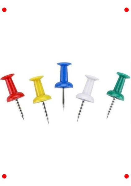 Renkli Harita Raptiyeleri, 30 Adet