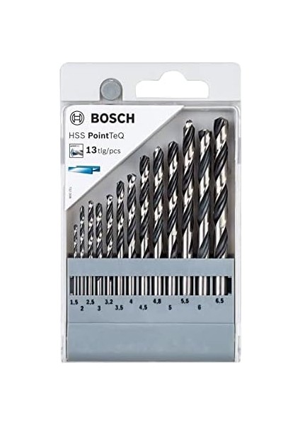 Professional Accessories Matkap Ucu, Gri, 13 Adet fiyatları