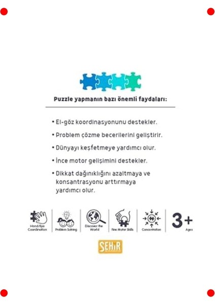 100 Parça Eğitici Çocuk Yapboz Serisi fiyatları