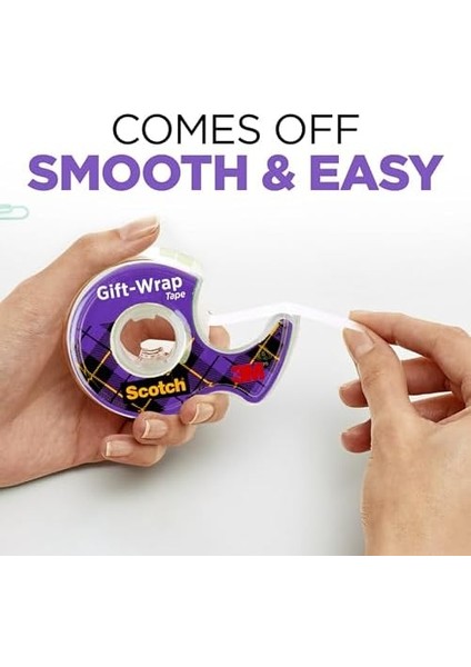 Hediye Bandı, 3/4" x 650", 6 Dispenser/paket modelleri