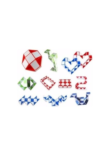 Parça Rubik Yılan Zeka Küpü Küçük Boy BAMBMNM268 fiyatları