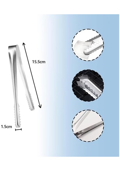 5 Parça Maşa Set,makarna,salata,şeker,buz Maşası fiyatları