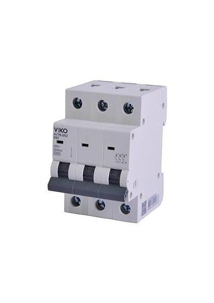 4VTB-3B40 Otomatik Sigorta 4,5ka B Tipi 3 Kutup 40A modelleri