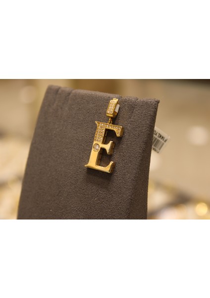 14 Ayar Altın Harf Kolye