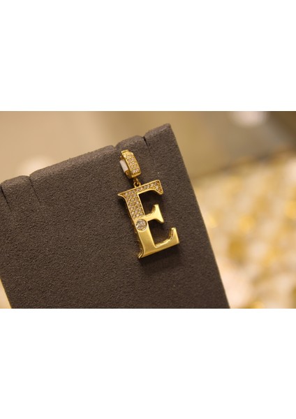 14 Ayar Altın Harf Kolye modelleri