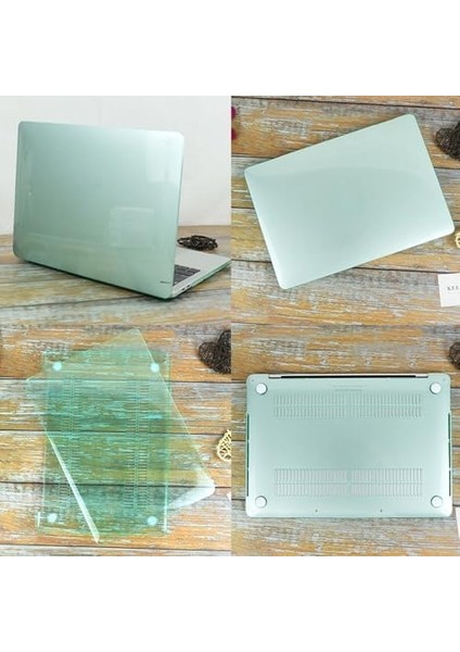 Air 13 Inç Kılıf A1369 A1466 Uyumlu (2010-2017) Sert Kapak, Hafif, Hardcase, Air Eski Usb’li Model Için Uyumlu Kılıf Açık Yeşil modelleri