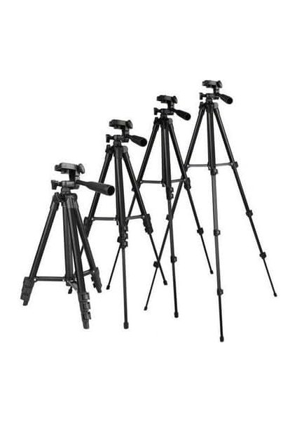 Telefon Tripodu 35-102 Cm. Profesyonel Fotoğraf Video Çekim Tripodu Telefon Tutucu, Ayarlanabilir, Taşınabilir (3120 Siyah) fiyatları
