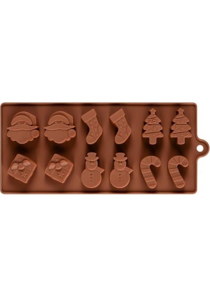 Temalı Silikon Çikolata Kalıbı ECMELNM59