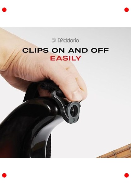 Otomatik Kilitli Dolgulu Gitar Kayışı fırsatları