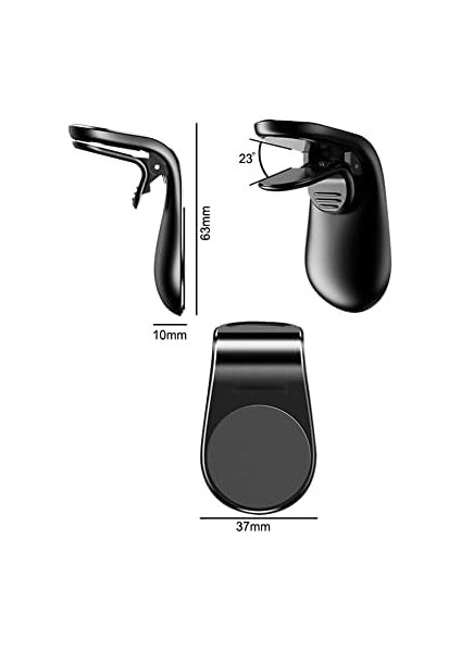 Oto Araç Içi Manyetik Mandallı Klima Telefon Tutucu modelleri