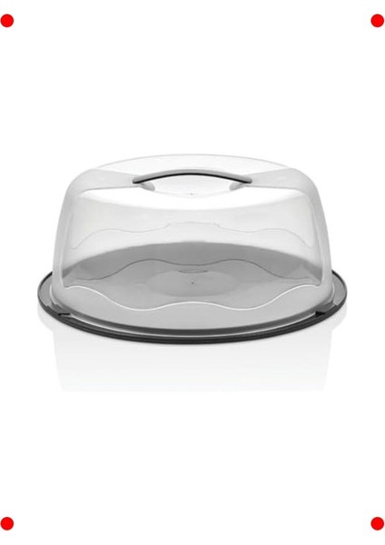 Kilitli Kapaklı Pasta ve Kek Taşıma Kutusu