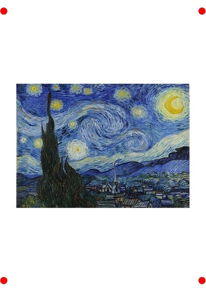 1000 Parça Sanat Eseri Puzzle - Yıldızlı Gece fiyatları