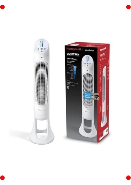 Sessiz Kule Vantilatör - Uzaktan Kumandalı