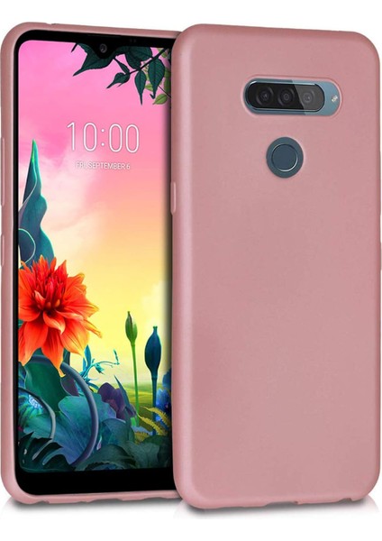 Silicone Lg K50S Için Kılıf Rose [K50S ile Uyumlu Kılıf - Rose ]