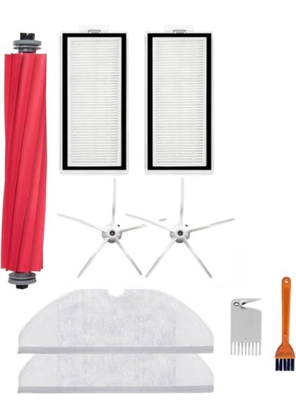 Roborock Q7/ Q7+/ Q7MAX/ Q7 Max+ Süpürge Modelleri ile Uyumlu 9 Parça Set