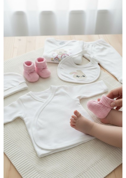 Kız Bebek Bisikletli Tavşan 10'lu Yenidoğan Hastane Çıkışı