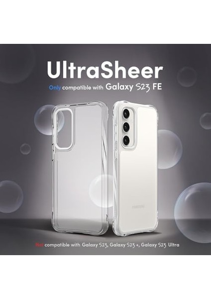 Ciel By S23 Fe Kılıf Ultrasheer Clear - ACS06387 fiyatları