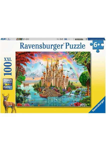 132850 100 Parçalı Puzzle Masal Şatosu