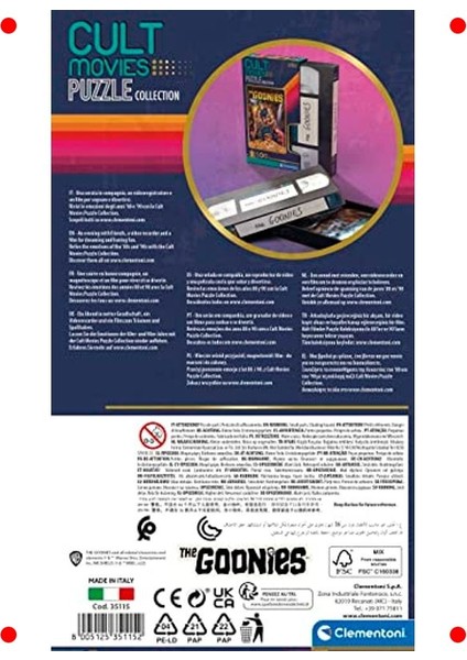 The Goonies Film Temalı Yapboz - 500 Parça modelleri