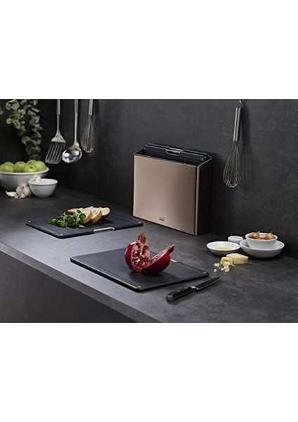 Folio Kesme Tahtası 4&apos;lü Çelik, Gül fiyatları