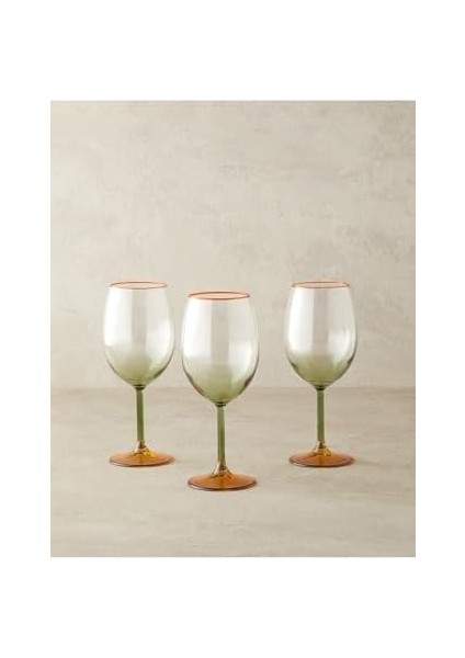 Citrus Cam 3&apos;lü Kadeh -Yeşil fiyatları