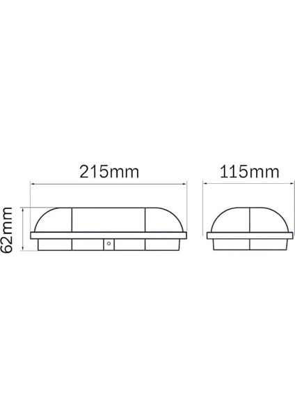 15W IP65 Oval Beyaz LED Tavan ve Duvar Lambası | 6500K Beyaz Işık | Su ve Toz Geçirmez Bahçe Balkon Aydınlatma | Yüzeye Monte, 1500 Lümen (220V) fiyatları