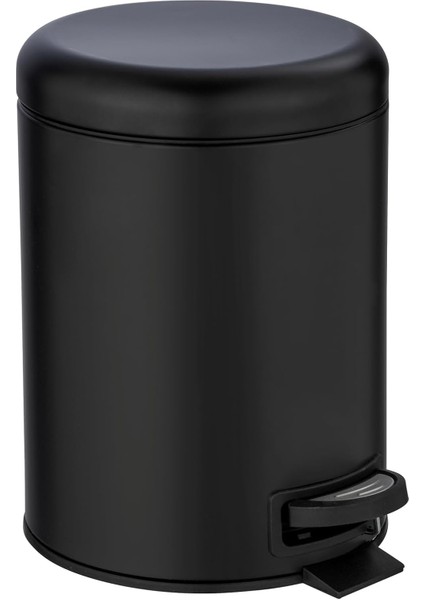 Pedallı Çöp Kovası Paslanmaz Çelik 5 L. Alassio, Parlak, Parlak Gümüş, 5 Litre, 21 x 24 x 28 cm