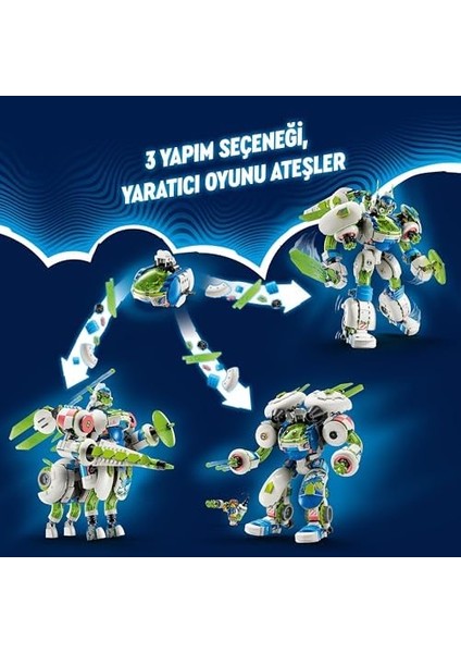 Mateo ve Şövalye Z-Blob Savaş 71485 – 10 Yaş ve Üzeri Kız ve Erkek Çocuklar Için 4 Minifigür Içeren Yaratıcı Oyuncak Yapım Seti, Çocuklar Için Doğum Günü Hediyesi (1333 Parça) fiyatları